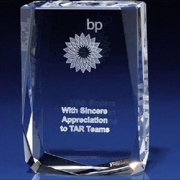 Employee Recognition Awards - Laser Crystal
